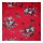 Weihnachtssweat "Mickey Mouse", rot, Lizensstoff, 1344820001, 240g/m²