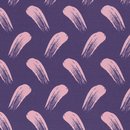 Brush Strokes by lycklig design, lila, Modal French Terry, 649432, 265g/m&sup2;