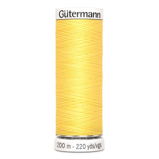 Allesnäher, gelb, 852, Nähfaden von Gütermann, Polyester, 200m