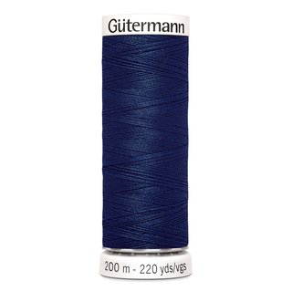 Allesnäher, blau, 13, Nähfaden von Gütermann, Polyester, 200m