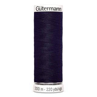 Allesnäher, dunkelblau, 665, Nähfaden von Gütermann, Polyester, 200m