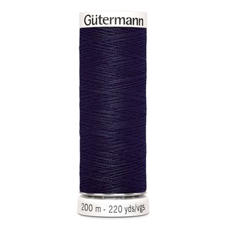 Allesnäher, dunkelblau, 387, Nähfaden von Gütermann, Polyester, 200m
