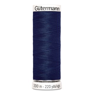 Allesnäher, dunkelblau, 11, Nähfaden von Gütermann, Polyester, 200m
