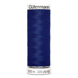 Allesnäher, blau, 232, Nähfaden von Gütermann, Polyester, 200m