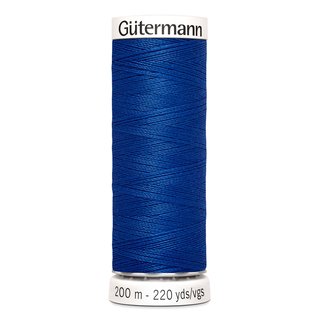 Allesnäher, blau, 316, Nähfaden von Gütermann, Polyester, 200m