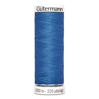Allesnäher, blau, 311, Nähfaden von Gütermann, Polyester, 200m