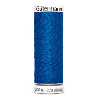 Allesnäher, blau, 322, Nähfaden von Gütermann, Polyester, 200m