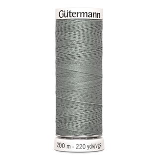 Allesnäher, grau, 634, Nähfaden von Gütermann, Polyester, 200m