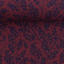 Berry Poppins by lycklig design, bordeaux, Canvas, 100339, 230g/m&sup2;