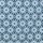 Kim FS22, Blumen/Sonnen, blau, BW-Webware, 900154, 130g/m²