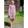 Veronika, FS22, große Blüten koralle, 100635, Baumwollstretchjersey, RESTSTÜCK 1,1m