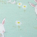 Moppi Rabbit by Christiane Zielinski, Hasen mint, Baumwolljersey, 100260, 200g/m²