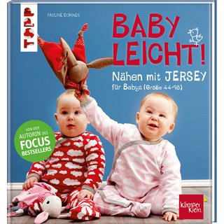 Babyleicht, Nähen mit Jersey für Babys (Gr. 44-98), Klimperklein, Pauline Dohmen