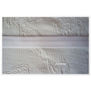 Jerseyschrägband weiß, Baumwolle/Elasthan, 2cm...