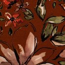 Viskosewebware Magnolia Malou, terracotta, 286714,...