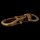 Karabinerhaken, 10mm, altmessing, 5004430100851