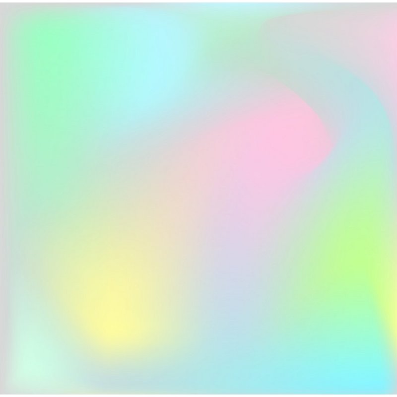 Siser P.S. Metallic Flexfolie, holografic rainbow pearl, H0091, DINA4