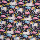 Jersey mit Regenbogen - Einhorn, Theo, 800597, 200g/m²