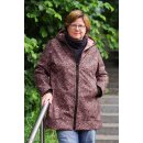 Nano -Softshell mit Leomuster, altrosa Fiete, 207436, 300g/m²