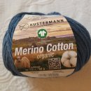 GOTS Merino Cotton Organic, Austermann, blau, Fb. 4,...