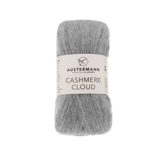Cashmere Cloud, Austermann, silber, 6, 25g, ca. 180m Lauflänge
