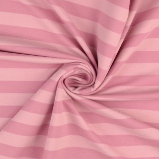 Yarn Dyed French Terry mit Streifen, rosa, 2084260006,...