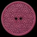 Hanf/Polyesterknopf Recycelt , 2-Loch, 20mm, beere,...