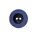 Polyesterknopf, 2-Loch, 23mm, blau, 454125023006601