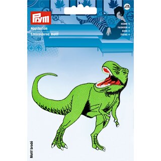 Applikation Dino, T-Rex, groß, grün, 924270, Prym
