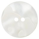 Polyesterknopf, 2-Loch weiß, 23mm, 453649023001201