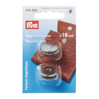 Magnetverschluß, silberfarben, 416480