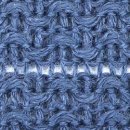 Einfasstresse/Wolle, 32mm, jeansblau, 22462 235
