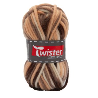 Filzwolle Twister Color, Wald, Fb. 172, bunt, 50g, 50m Lauflänge