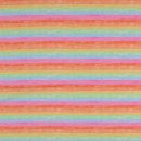 Jersey mit Streifen, Regenbogen, 209304.0001, RESTST&Uuml;CK 35cm