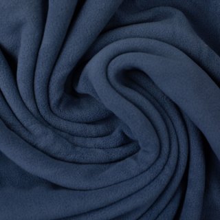 Microfleece Fiona, jeansblau, Antipilling, 744, 240g/m²