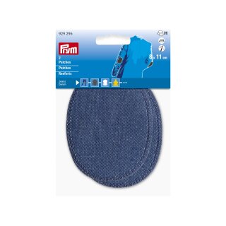 2 Patches, Jeans, blau, 8 x 11 cm, 929296, Prym