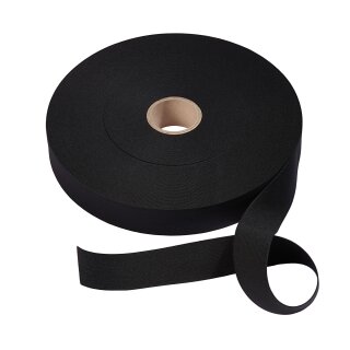 weiches Gummiband, 10mm, schwarz, Polyester/Elasthan