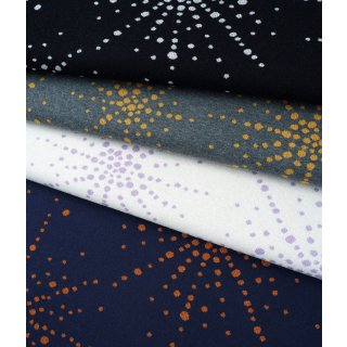 GLOSSY - Boom -  Jacquard Jersey carbon/gold, A32/222, HH...