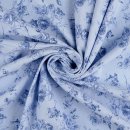 Cotton Vintage Druck, blau, 2087275029, 170g/m&sup2;