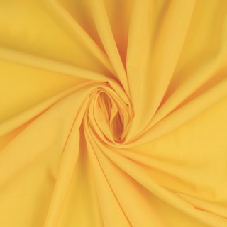 Viskose Stretch Popeline uni gelb, 2072277011, 140g/m²