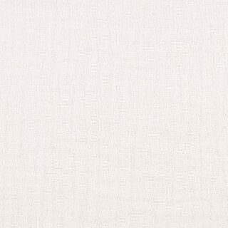 Double Gauze/Musselin uni natur/weiß, Jenke, 000009, 130g/m²