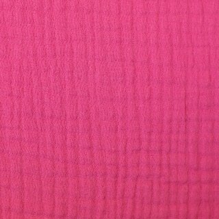 Double Gauze/Musselin uni pink, Jenke, 000934, 130g/m²