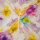 Toshi,  Baumwoll-Rayon Gewebe, Blumen aquarell, Hilco, H8890/55