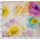 Toshi,  Baumwoll-Rayon Gewebe, Blumen aquarell, Hilco, H8890/55