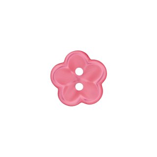 Knopf in Blütenform, rosa, 18mm, 46013018005201