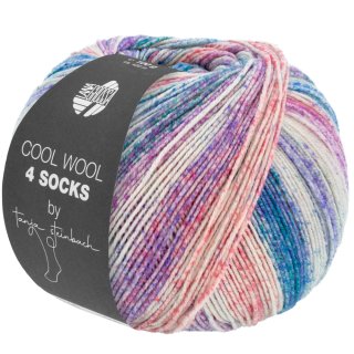 Cool Wool 4 Socks by Tanja Steinbach, Lana Grossa, 100g,...