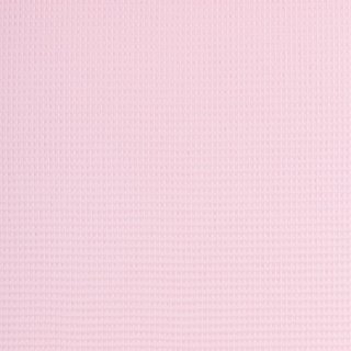Waffelpiqué uni rosa, 432, Nelson, Ökotex