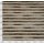 White Stripe, leicht gerauhter Sweat mit Streifen, braun, Hilco, A4356/25