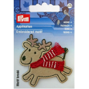 Applikation Rentier mit Schal, 924346, Prym