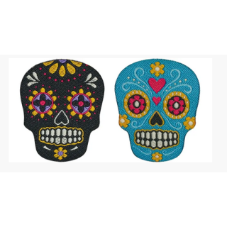 Applikation Totenkopf, 924361, Prym
